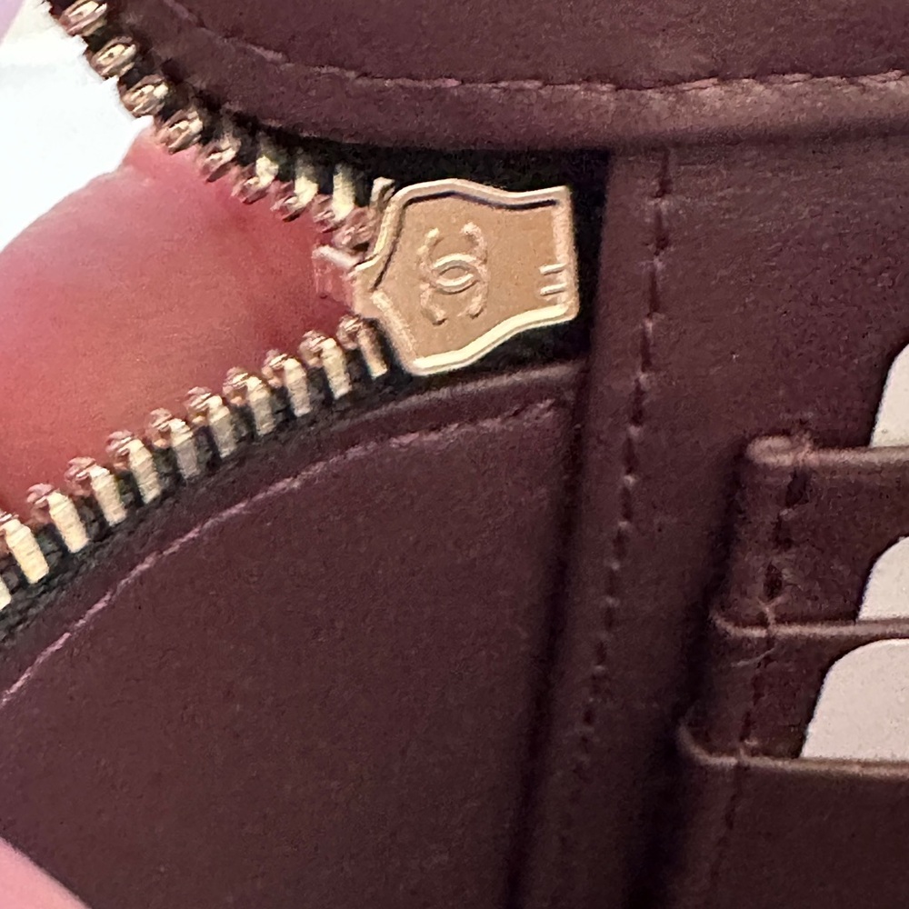 CHANEL Black Quilted Caviar Leather Vanity Crossbody with Light Gold Hardware - Picture 6 of 15
